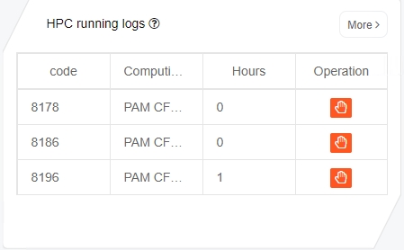Project Calculation Status