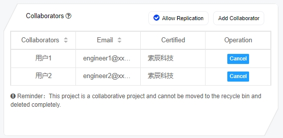 Project Collaboration