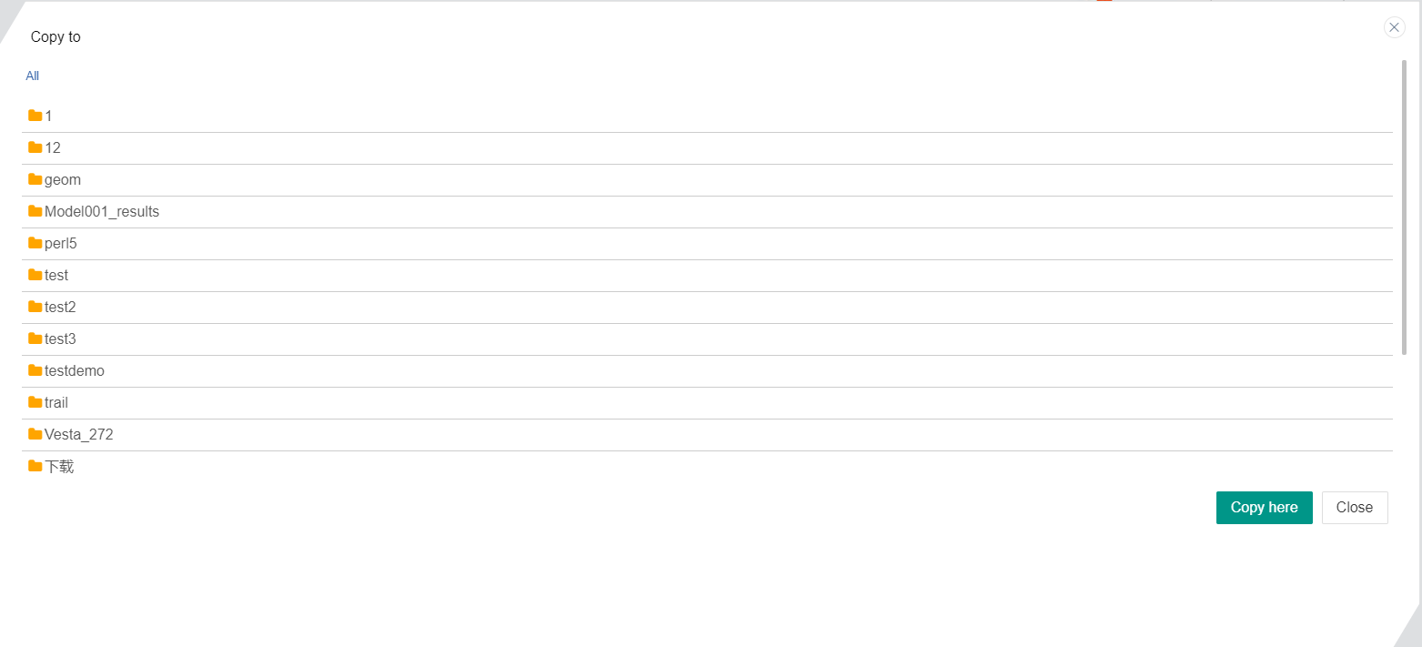 Batch copying of files