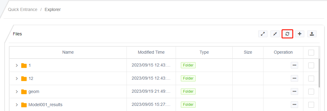 Refresh List View